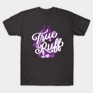 True Ruff Purple Paw T-Shirt